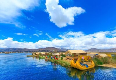 LAKE TITICACA, HIGHEST NAVIGABLE LAKE IN THE WORLD