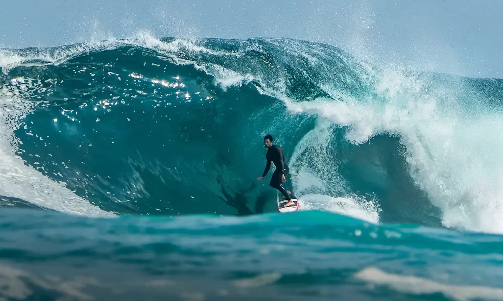 surfing in Peru