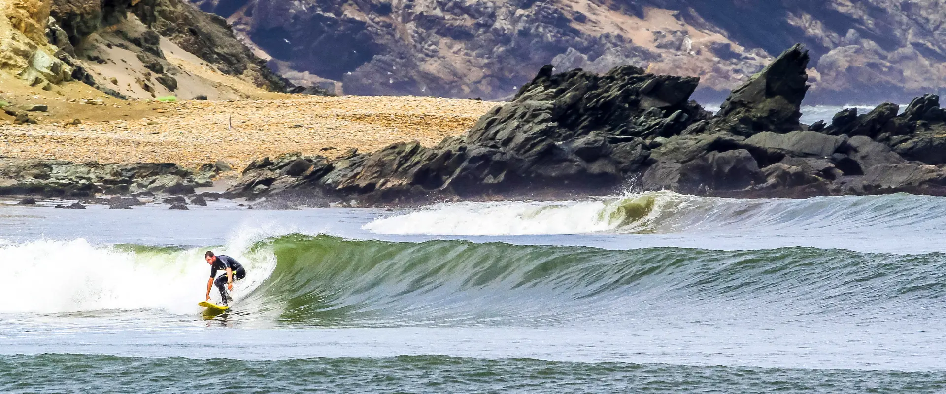 surfing in peru