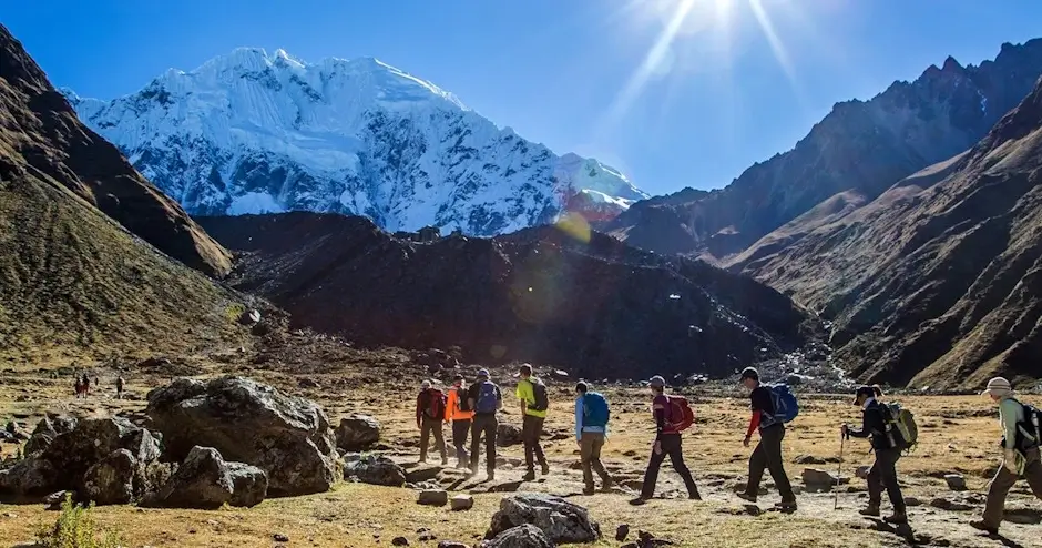 Trekking in South America