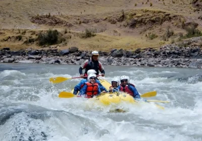 Rafting on the Urubamba River