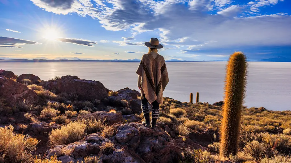 Isla Incahuasi, the Cactus Island