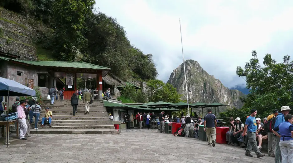 Machu Picchu entrance