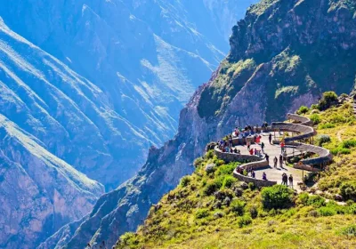the Colca Canyon